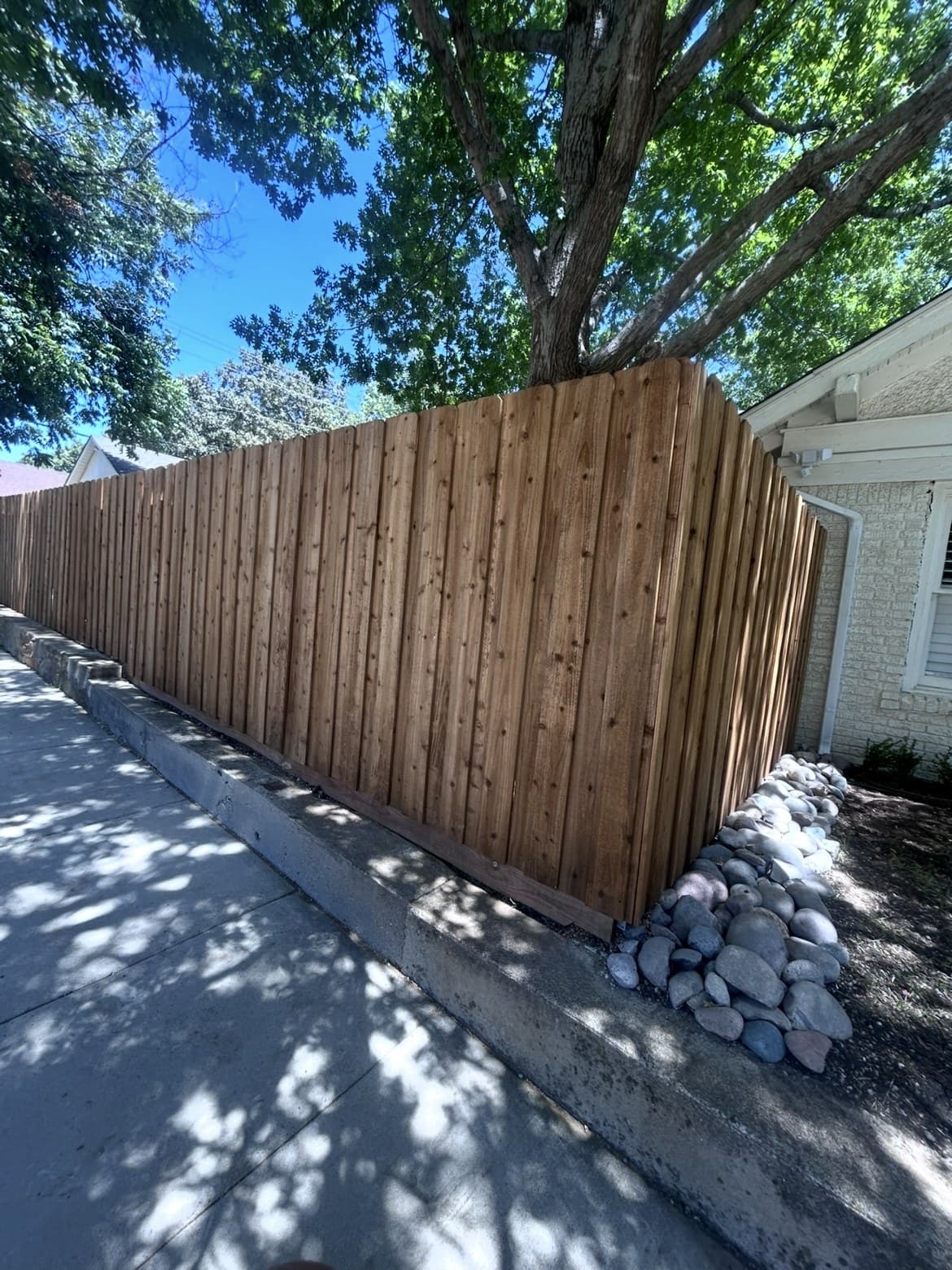 Wood Privacy Fencing